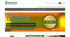 Desktop Screenshot of infolev.com.br